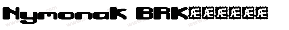 Nymonak BRK字体转换